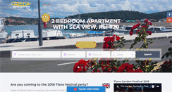Desktop Screenshot of croatia-seafrontapartments.com